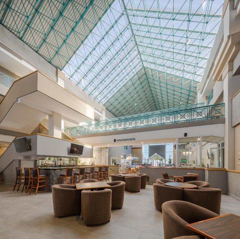 Atrium lounge and bar at Casa Grande Delicias